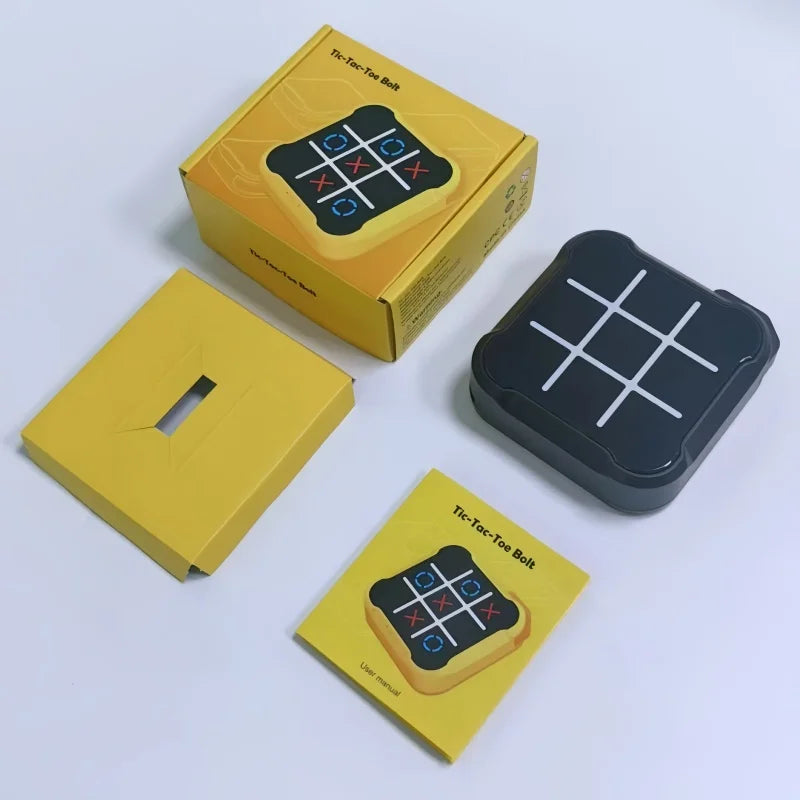 Electronic Tic-Tac-Toe Puzzle