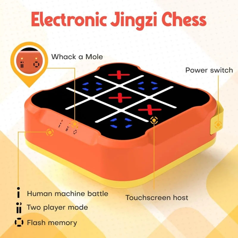 Electronic Tic-Tac-Toe Puzzle