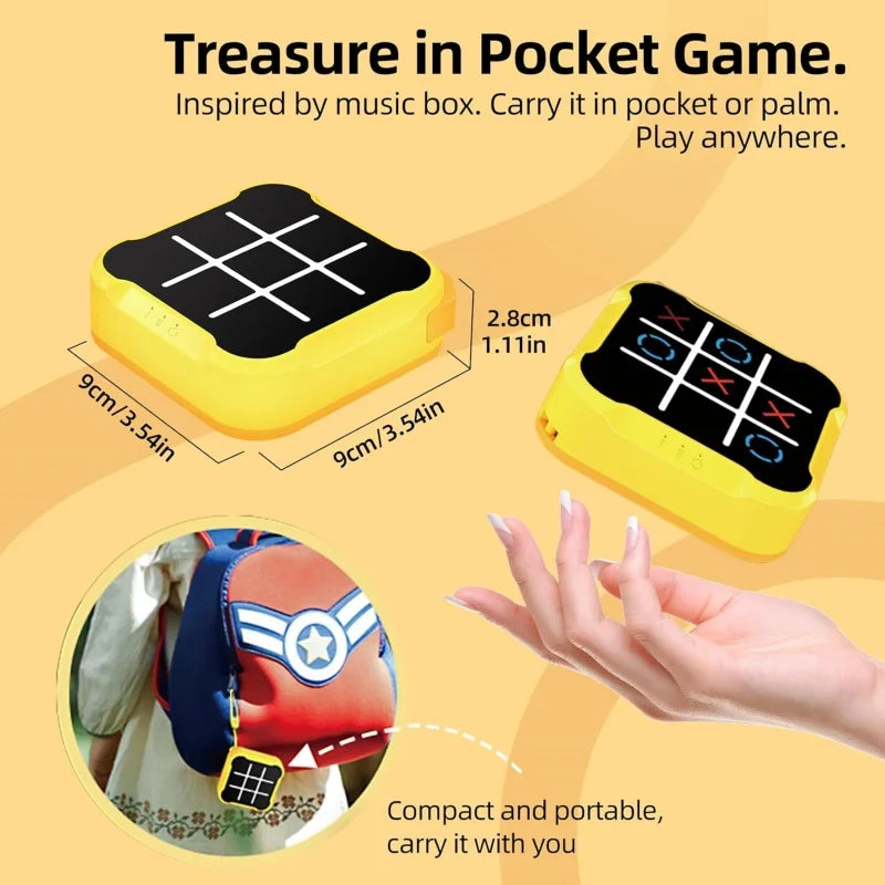Electronic Tic-Tac-Toe Puzzle