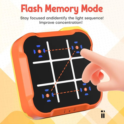 Electronic Tic-Tac-Toe Puzzle